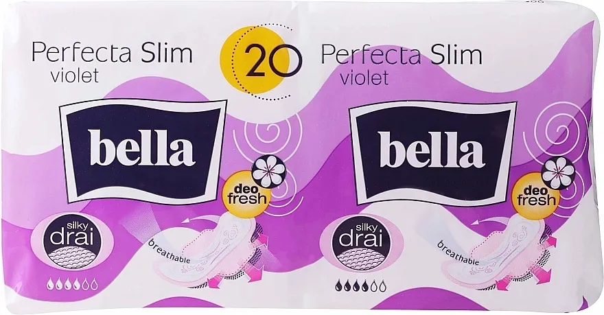 Bella Ulošci Perfecta Violet Deo Fresh Extra Ultra, 10+10 kom
