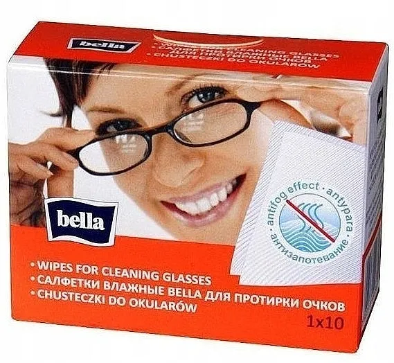 Bella Wipes For Cleaning Glasses Vlažne maramice za naočare