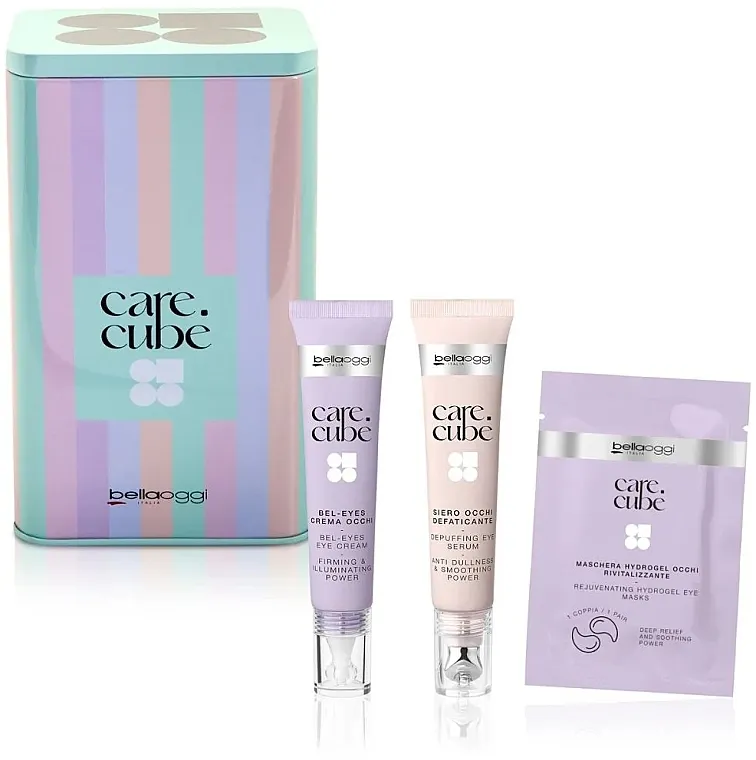 Bellaoggi Eye-Care Kit (eye/cr/15ml + eye/ser/15ml + eye/mask/2pcs) Set