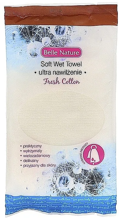 Belle Nature Soft Wet Towel Vlažne maramice s mirisom svježeg pamuka