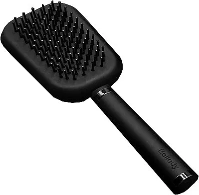 Bellody Patented Hairbrush With Self-Cleaning Function Samočisteći češalj za kosu, Classic Black