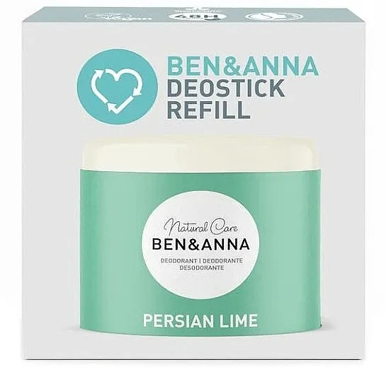 Ben &amp; Anna Persian Lime Refill Dezodorans u stiku na bazi sode 'Persian Lime' (zamenski uložak)