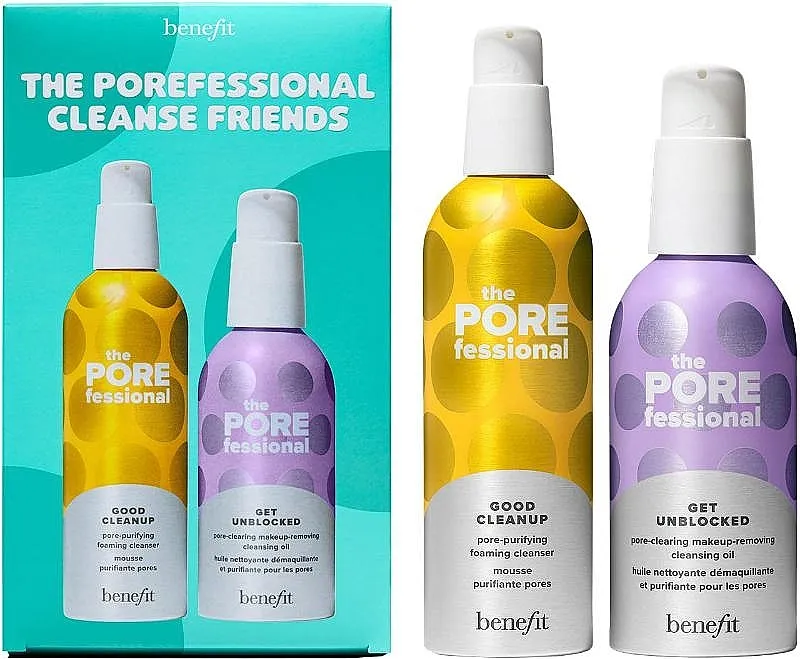 Benefit The Porefessional Cleanse Friends (f/clean/147ml + remover/147ml) Set