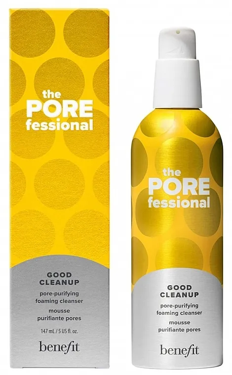 Benefit The POREfessional Good Cleanup Pore-Purifying Foaming Face Cleanser Čistilna pena za umivanje lica