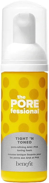 Benefit The POREfessional Tight N Toned Pore-Refining AHA +PHA Toning Foam Toner za lice