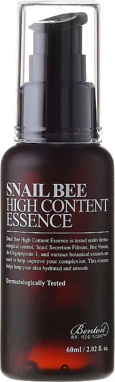 Benton Snail Bee High Content Essence Esencija s visokim sadržajem mucina puža i pčelinjeg otrova