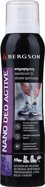 Bergson Nano Deo Active Antiseptički dezodorans za cipele i kacige
