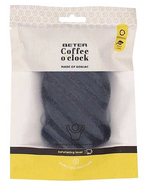 Beter Coffee O´clock Konjac Sponge Višekratna sunđer za telo