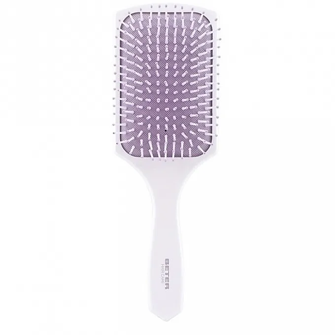 Beter Cushion Brush Nylon Češalj za kosu, ljubičasta