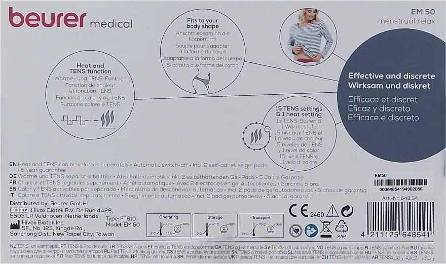 Beurer Menstrual Relax Elektrostimulator mišića EM 50