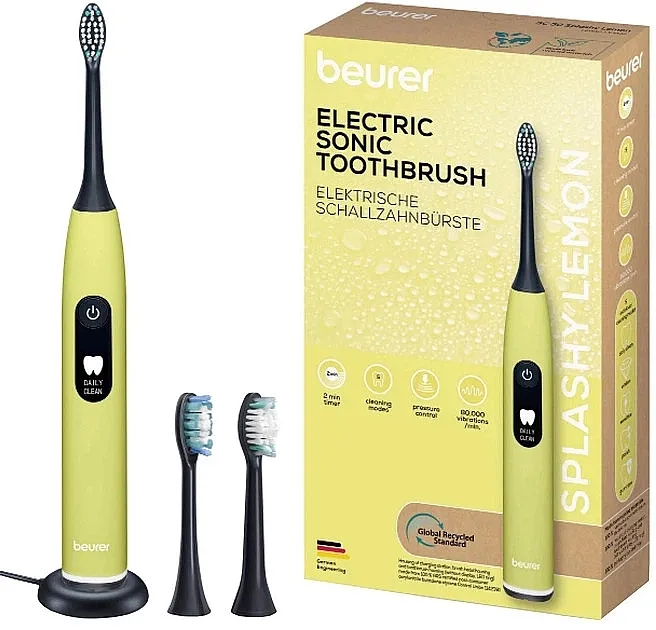 Beurer SC 50 Splashy Lemon Sonic Electric Toothbrush Električna četkica za zube SC 50, žuta