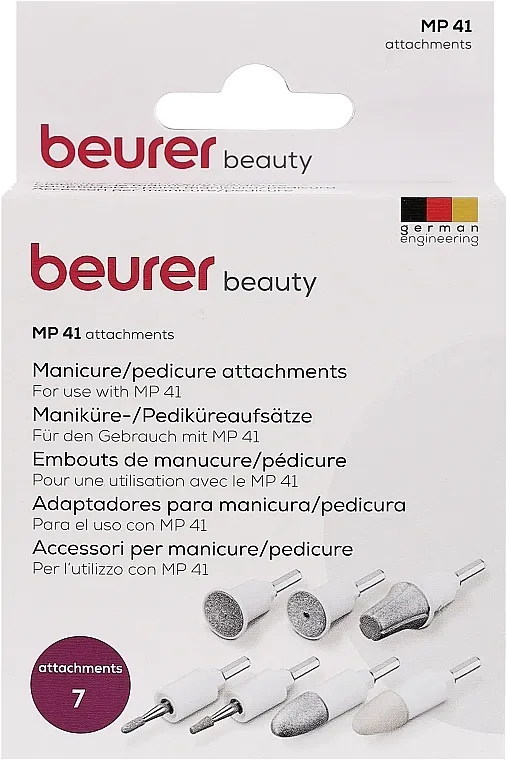 Beurer Set mlaznica za manikuru i pedikuru MP 41