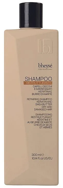 Bheyse` Professional Repairing Shampoo Obnavljajući šampon 'Keratin obnova' na bazi keratina i ši butera
