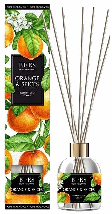 Bi-Es Home Fragrance Orange &amp; Spieces Reed Diffuser Aroma difuzor "Naranča i začini"