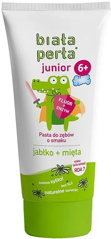 Biala Perla Toothpaste For Junior 6+ Pasta za zube za decu "Jabuka i menta"