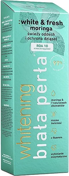 Biala Perla White &amp; Fresh Moringa Toothpaste Pasta za zube "Moringa"