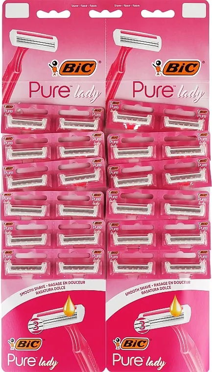 Bic Ženski brijač "Pure 3 Lady", 24 kom.