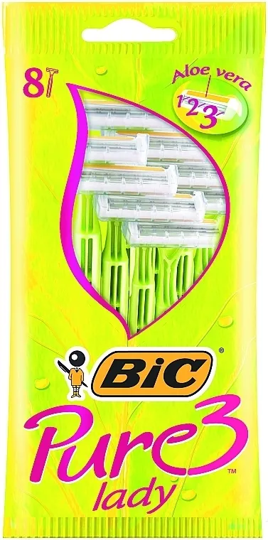 Bic Ženski brijač "Pure 3 Lady", 8 kom.