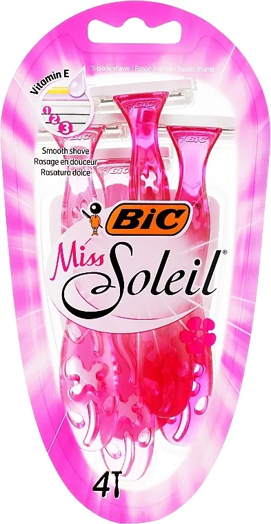 Bic Ženski brijač "Soleil Miss", 4 kom.