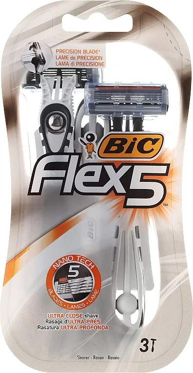 Bic Flex 5 Dispo Jednokratni muški stroj