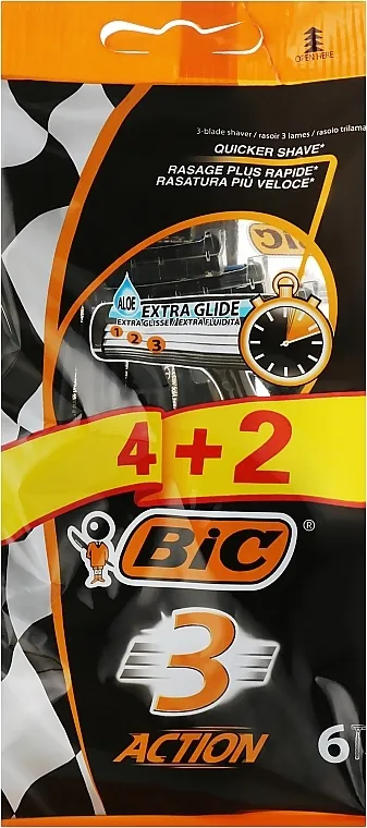 Bic Muški brijač "Action", 6 kom.