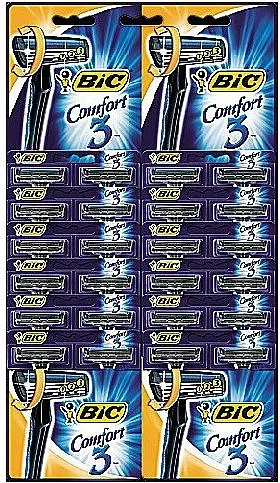 Bic Muški brijač "Comfort 3 Pivot", 24kom