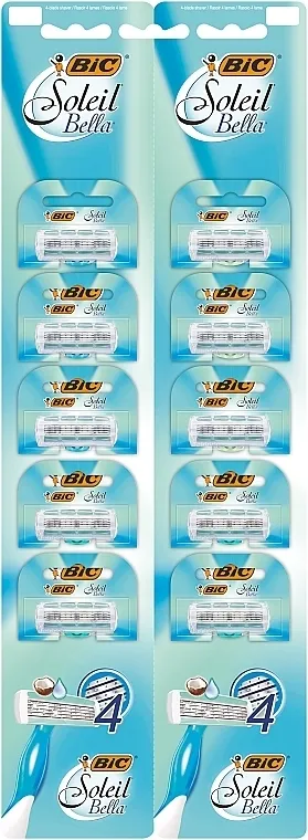 Bic Soleil Bella Colours Blister s brijačima za jednokratnu upotrebu