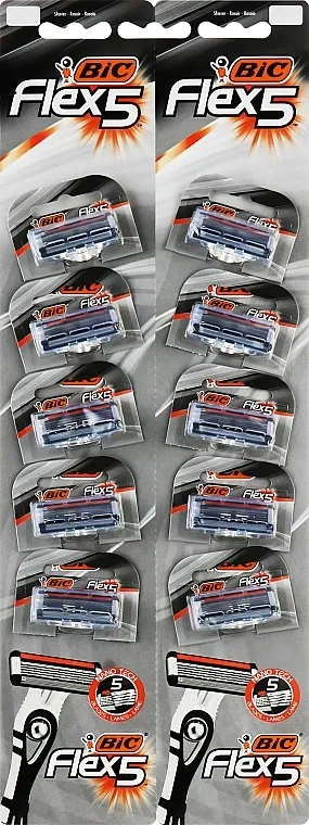 Bic Stroj za brijanje za muškarce "Flex 5", 10 kom.