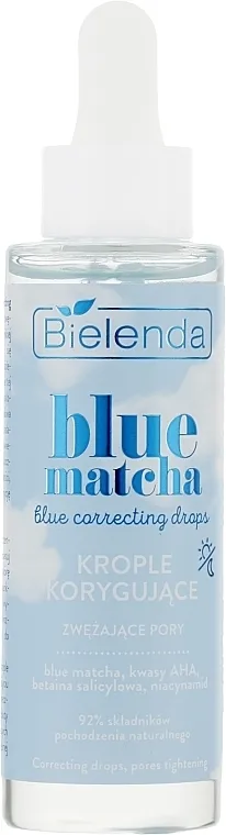 Bielenda Blue Matcha Blue Drops Kapi za sužavanje pora za lice