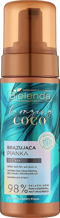 Bielenda Bronzing Coco Bronzing Body Foam Pena za samopotamnjivanje tela
