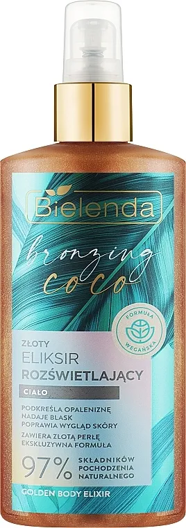 Bielenda Bronzing Coco Golden Body Elixir Zlatni eliksir za telo