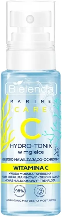 Bielenda C Marine Care Hydro-Tonic Mist Deeply Moisturizing Hidratantni hidrotonik za duboko vlaženje
