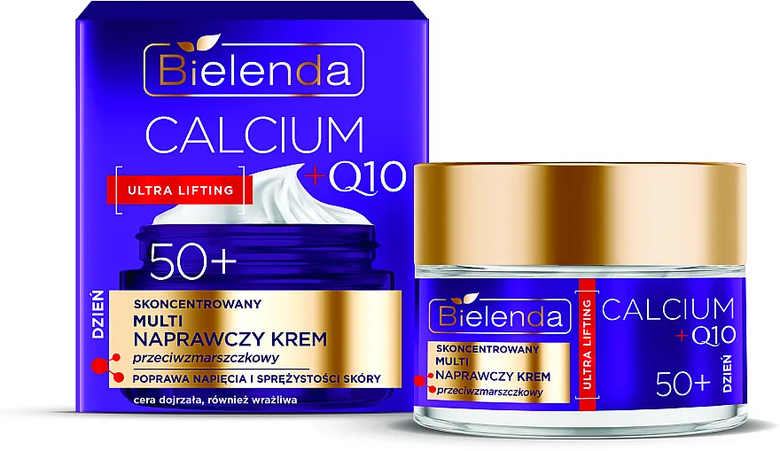 Bielenda Calcium + Q10 Multi-obnavljajuća krema protiv bora 50+