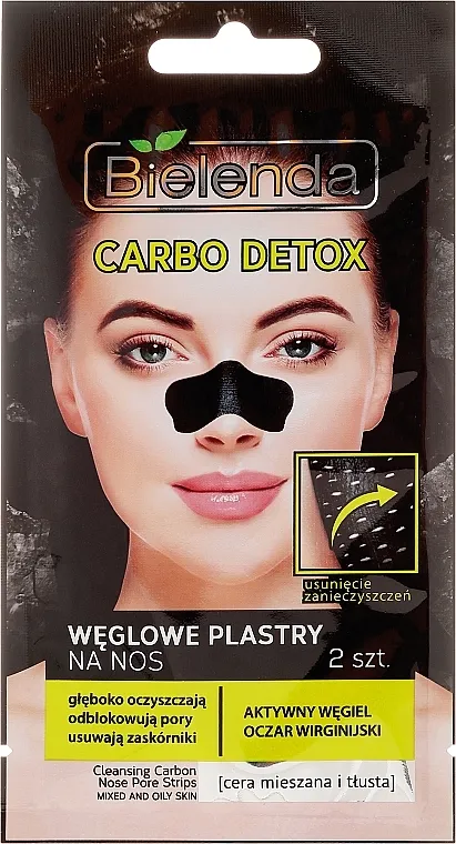 Bielenda Carbo Detox Flasteri za nos od uglja