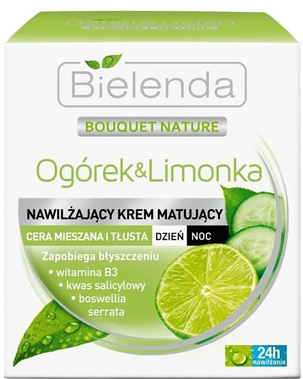 Bielenda Cucumber and lime Cream Against The Light Day / Night Krema za matiranje dan/noć