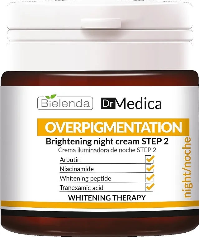 Bielenda Dr Medica Overpigmentation Brightening Night Cream Step 2 Osvetljujuća noćna krema Korak 2