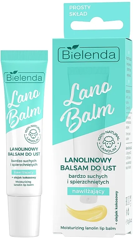 Bielenda Lano Balm Lanolin balzam za vrlo suve i ispucale usne