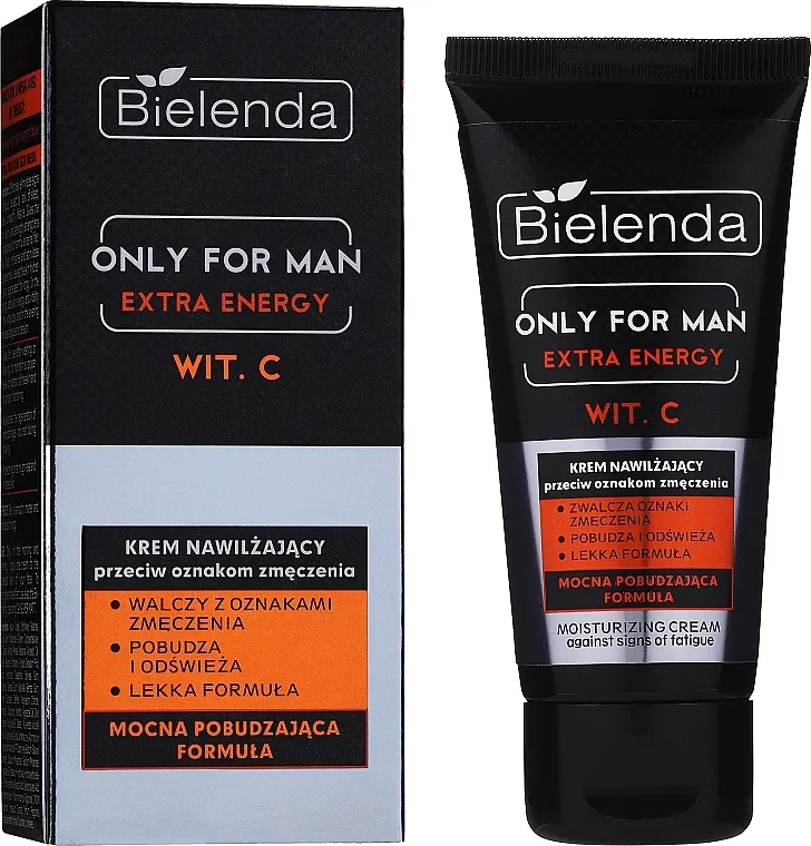 Bielenda Only For Men Extra Energy Moisturizing Cream Against Signs Of Fatigue Hidratantna krema protiv znakova umora