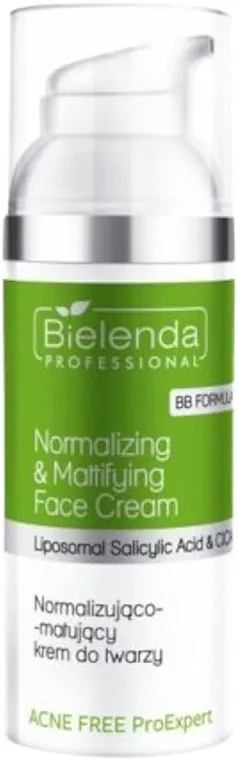 Bielenda Professional Acne Free Pro Expert Normalizing And Mattifying Face Cream Normalizujuća i matirajuća krema za lice