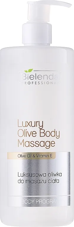 Bielenda Professional Body Program Luxury Olive For Body Massage Ulje za masažu tijela s vitaminom E