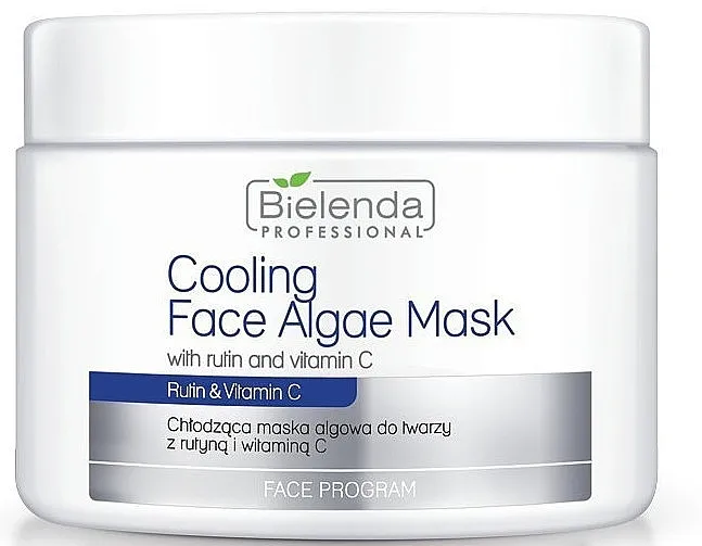 Bielenda Professional Cooling Face Algae Mask Alginatna maska za lice s rutinom i vitaminom C