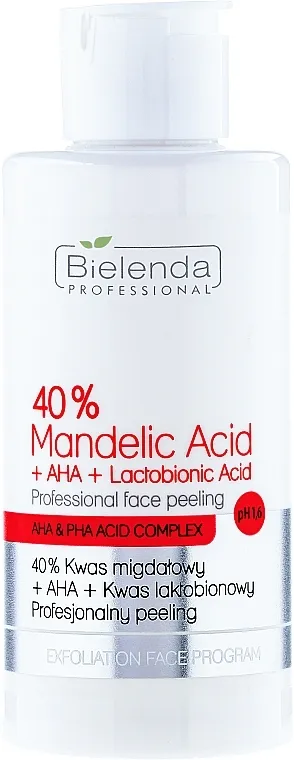 Bielenda Professional Exfoliation Face Program 40% Mandelic Acid + AHA + Lactobionic Acid Profesionalni piling "40% bademova kiselina + AHA + laktobionska kiselina"