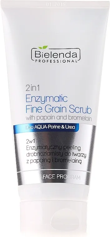 Bielenda Professional Face Program 2in1 Enzymatic Fine Grain Scrub 2u1 enzimski mineralni scrub za lice s papainom i bromelinom