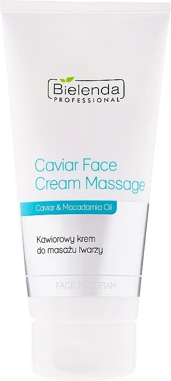 Bielenda Professional Face Program Caviar Face Cream Massage Krema za masažu lica s kavijarom