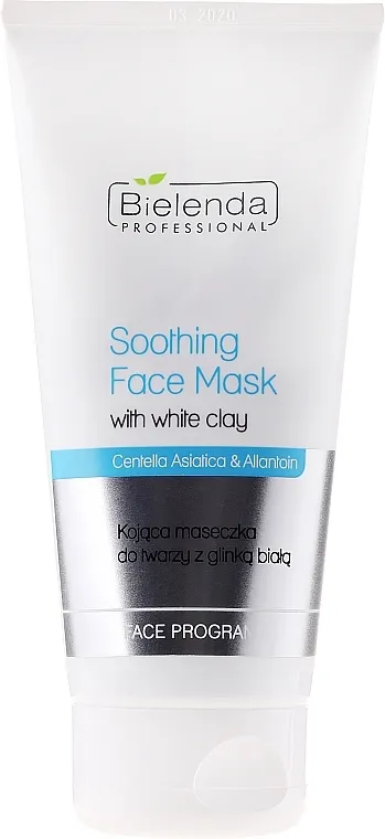 Bielenda Professional Face Program Soothing Face Mask With White Clay Umirujuća maska za lice od bijele gline
