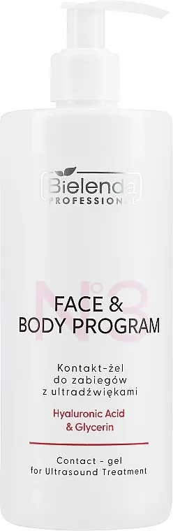 Bielenda Professional Face&amp;Body Program Contact-Gel For Ultrasound Treatment Kontaktni gel za postupke ultrazvukom