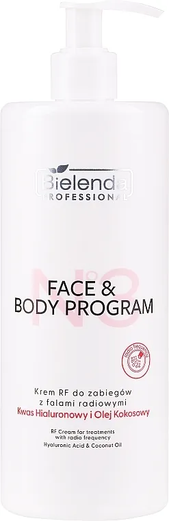 Bielenda Professional Face&amp;Body Program RF Cream For Treatments With Radio Frequency Kontaktna krema za RF lifting