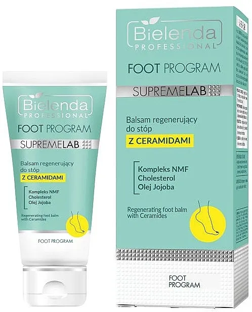 Bielenda Professional Foot Program Regenerating Foot Balm With Ceramides Obnavljajući balzam za stopala sa ceramidima