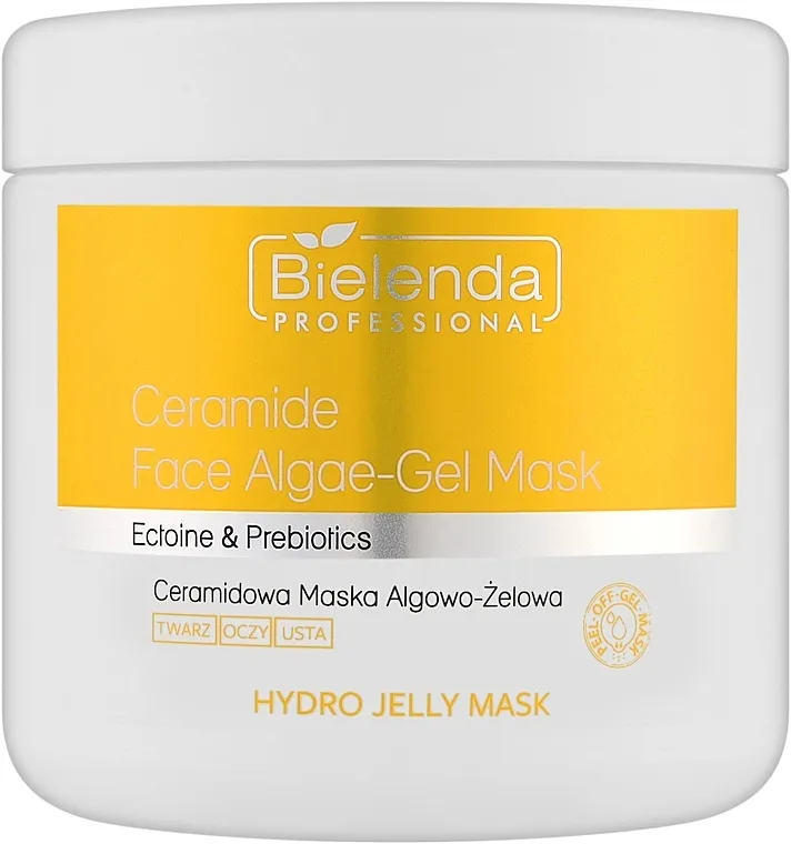 Bielenda Professional Hydro Jelly Mask Ceramide Face Algae-Gel Mask Hranljiva gel maska od algi za lice
