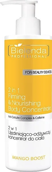 Bielenda Professional Mango Boost 2 In 1 Firming &amp; Nourishing Body Concentrate Učvršćujući i hranljivi koncentrat za telo 2 u 1